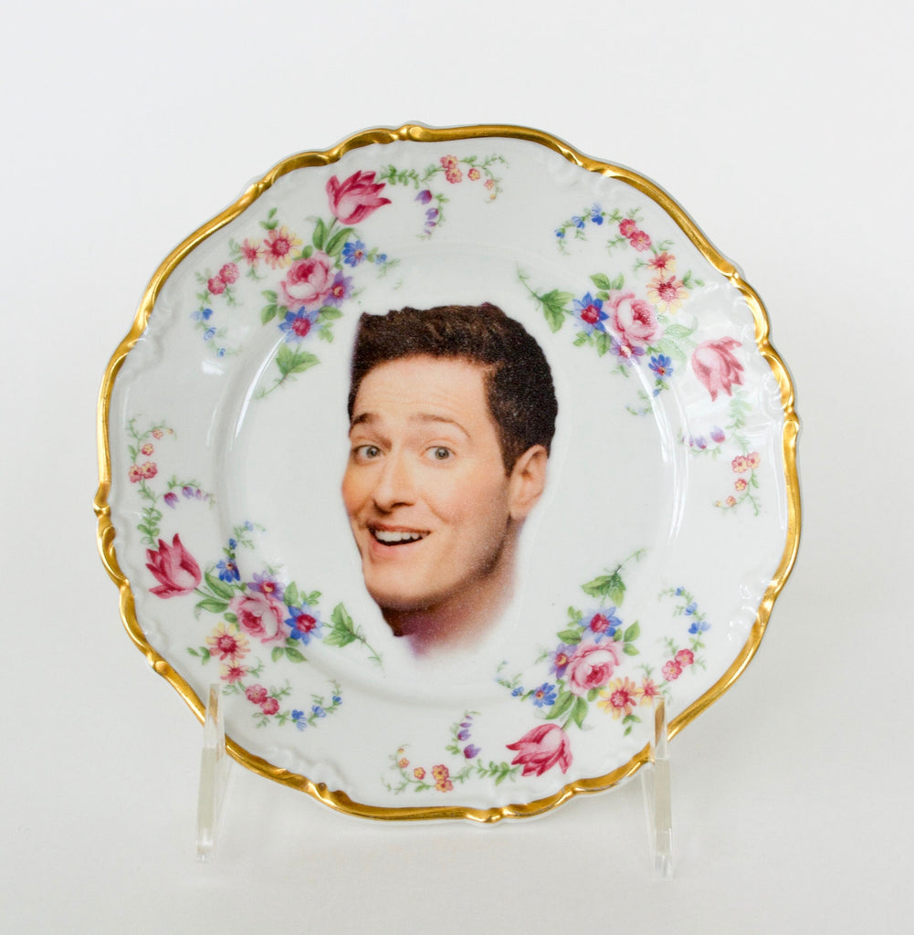 Randy Rainbow upcycled vintage China dish ~ Funny gift for Sister, Bro –  TacoExplosions