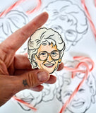 Golden Girls Do it Yourself Shrinky Dink Ornament Kit ~ DIY Adult Craft Kit ~ Funny birthday gift for Mom, Best Friend, CoWorker, or Dorothy