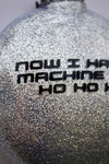 Merry Christmas Ornament ~ Die Hard Lovers ~ Funny decoration and present for dad, brother, uncle, boss, co-worker or best friend