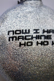 Merry Christmas Ornament ~ Die Hard Lovers ~ Funny decoration and present for dad, brother, uncle, boss, co-worker or best friend