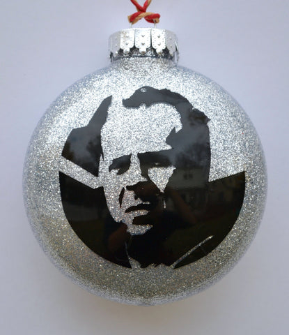 Merry Christmas Ornament ~ Die Hard Lovers ~ Funny decoration and present for dad, brother, uncle, boss, co-worker or best friend